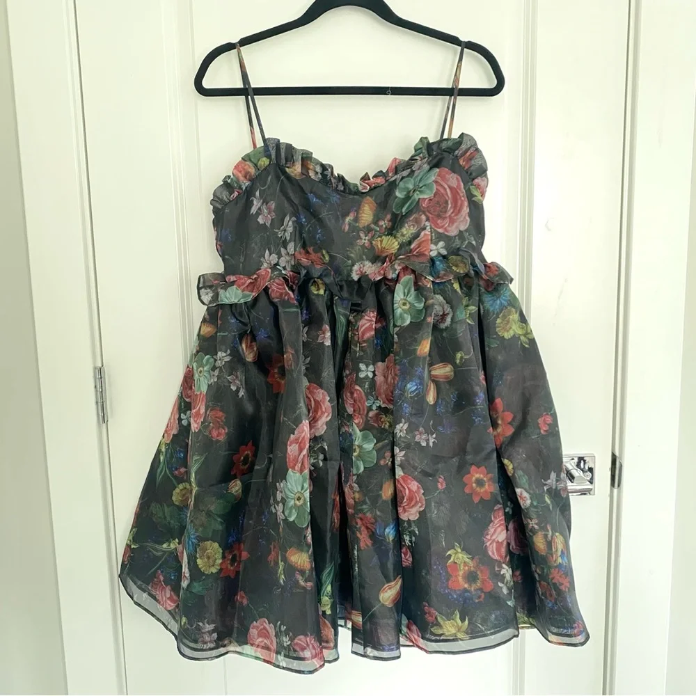 Selkie Nightcap Floral Rosebud Dress Sz L NWT Anthropologie - Picture 4 of 8